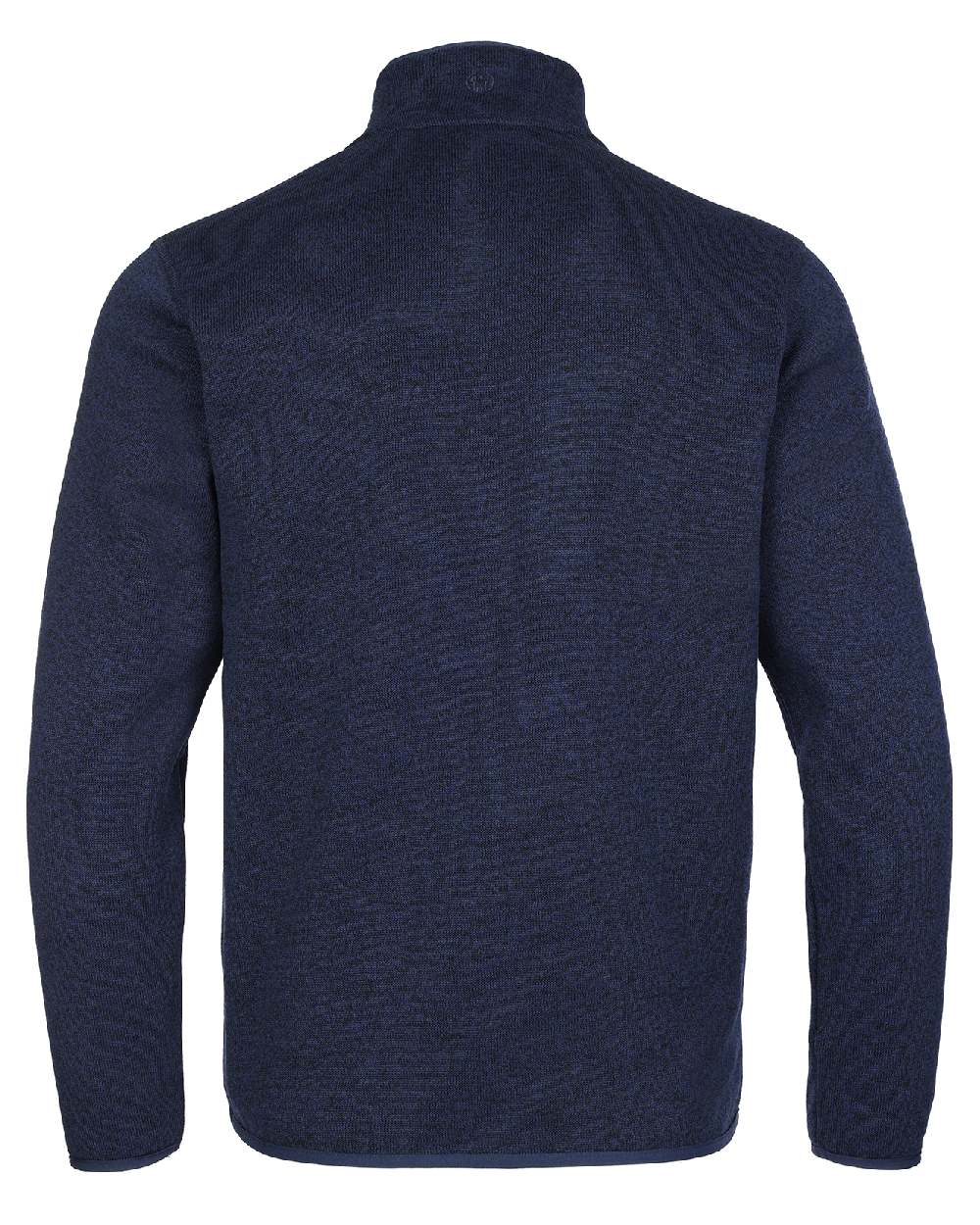 Navy coloured Fort Easton Half Zip Fleece Pullover on white background