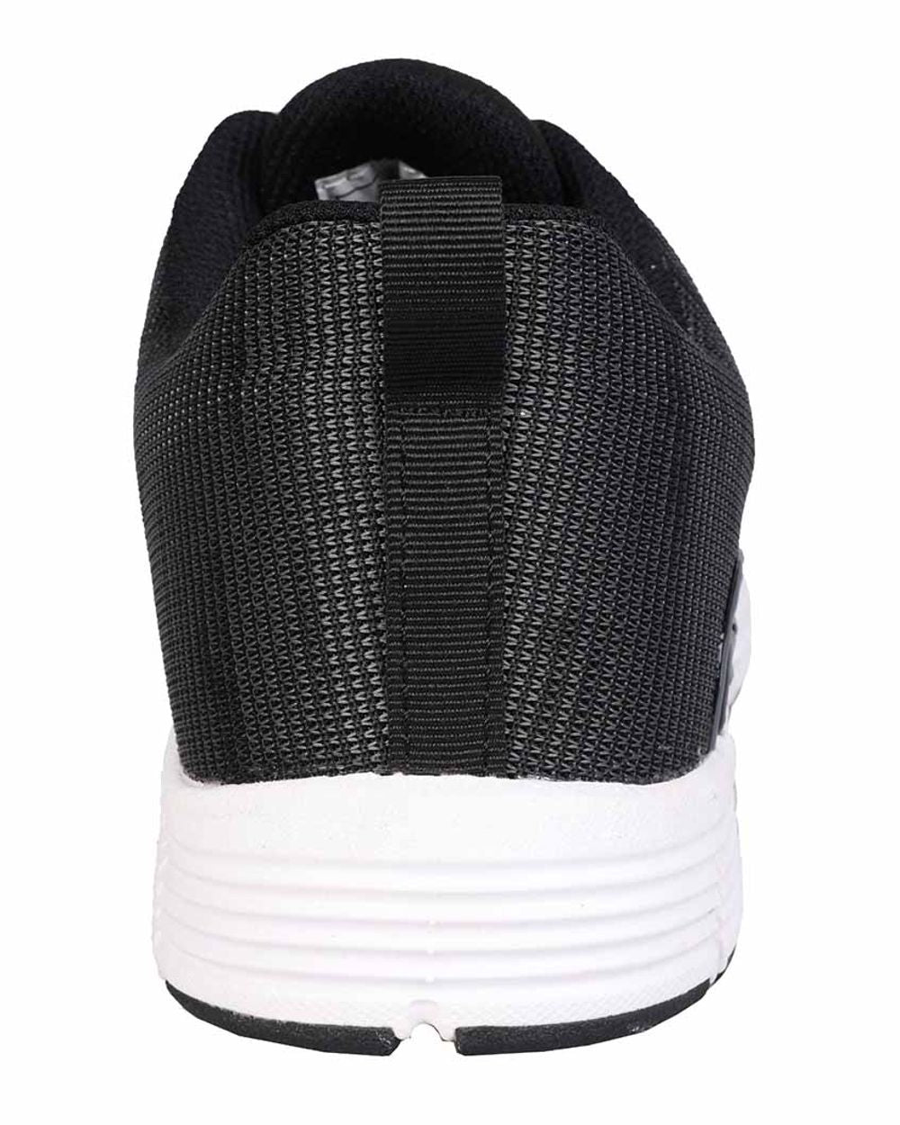 Black coloured Fort Elite Safety Trainer on white background