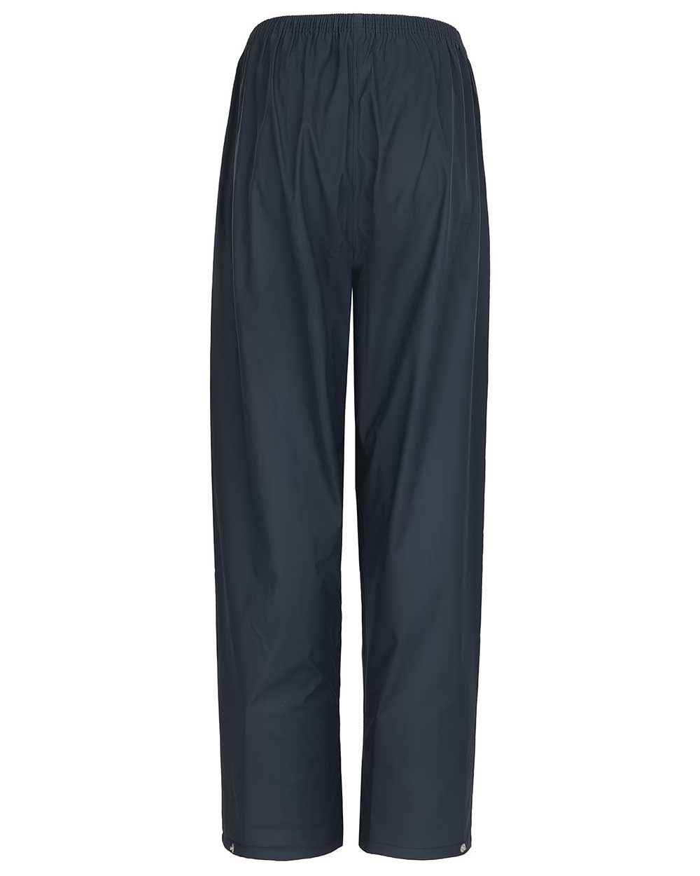 Navy coloured Fort Fortex Flex Waterproof Trousers on white background