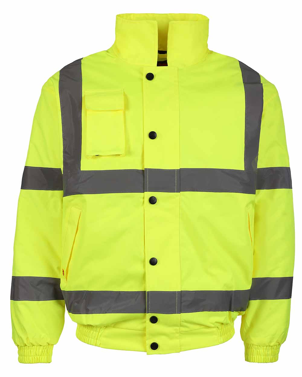 Hi Vis Deluxe Bomber Jacket - Clad Safety