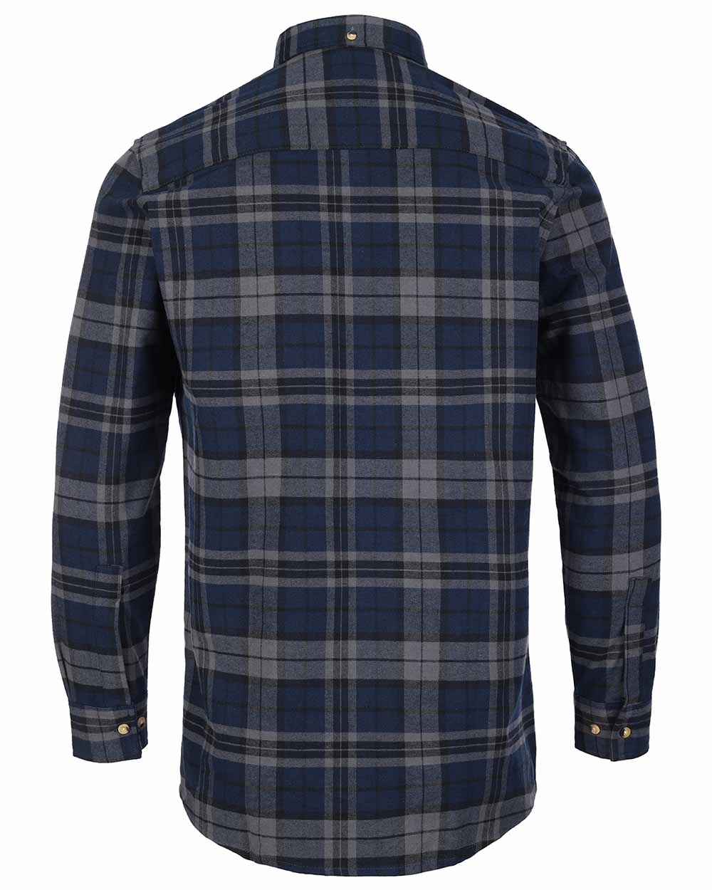 Navy Blue coloured Fort Hyde Shirt on white background