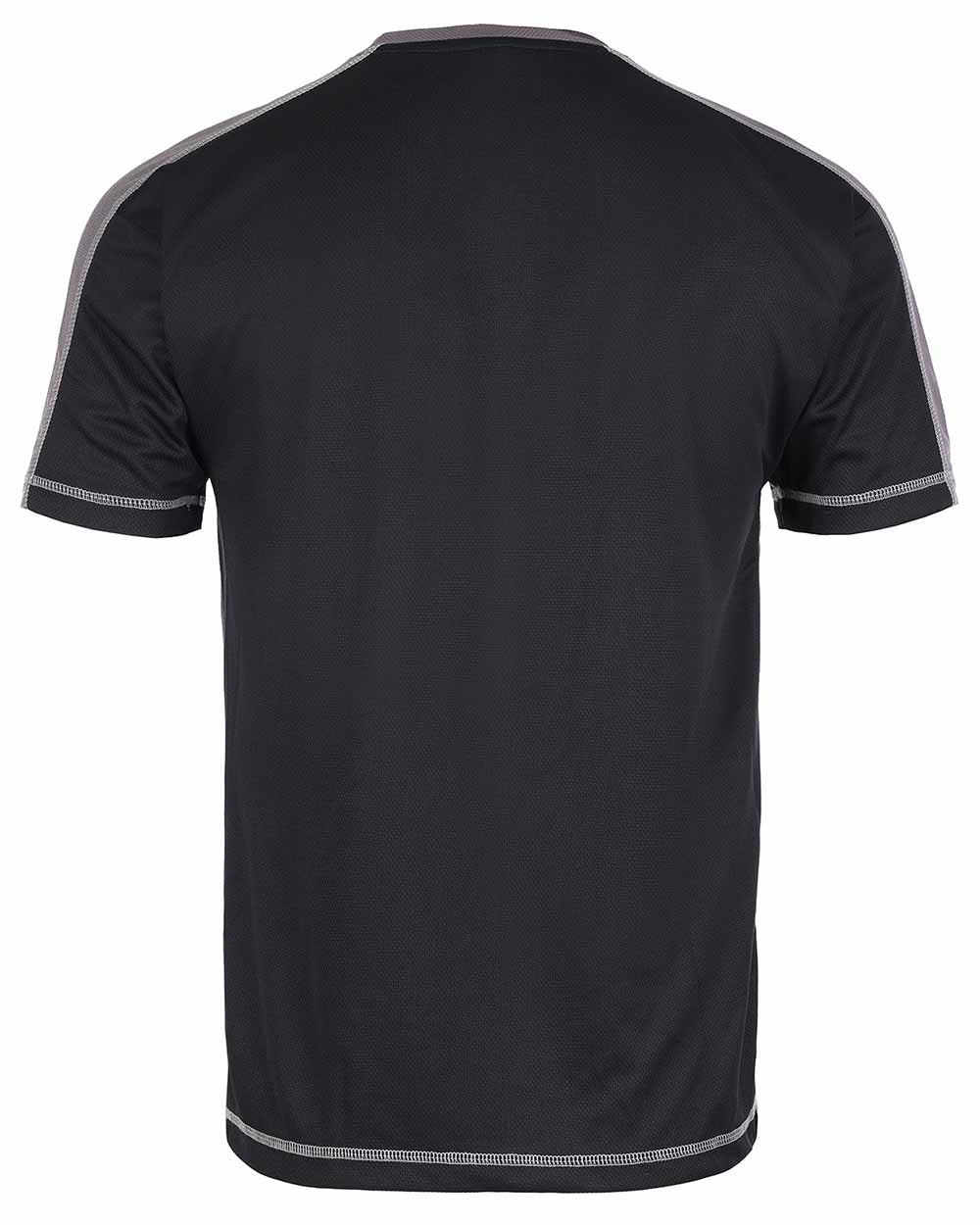 Black Coloured TuffStuff Elite T-Shirt On A White Background