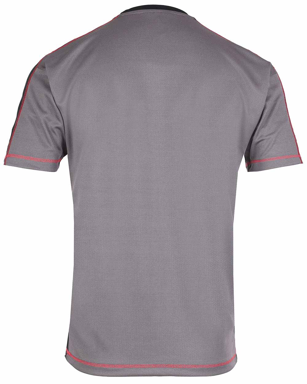 Grey Coloured TuffStuff Elite T-Shirt On A White Background