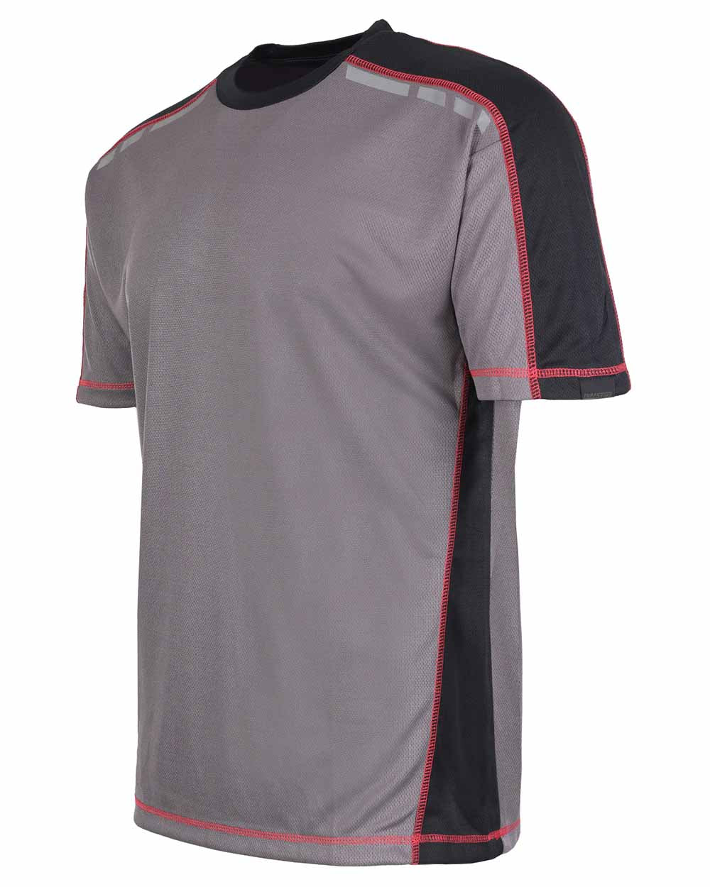 Grey Coloured TuffStuff Elite T-Shirt On A White Background