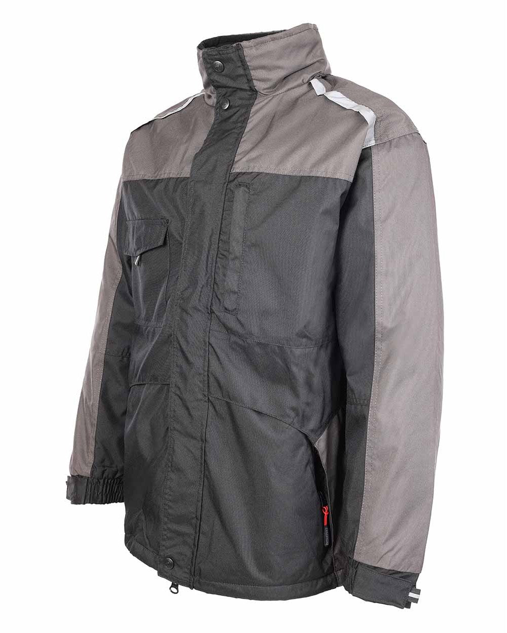 Black Coloured TuffStuff Cleveland Jacket On A White Background