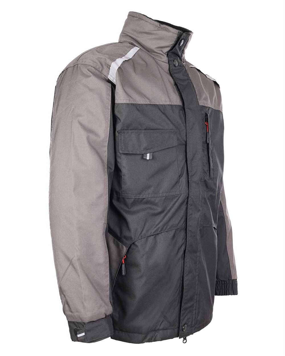 Black Coloured TuffStuff Cleveland Jacket On A White Background