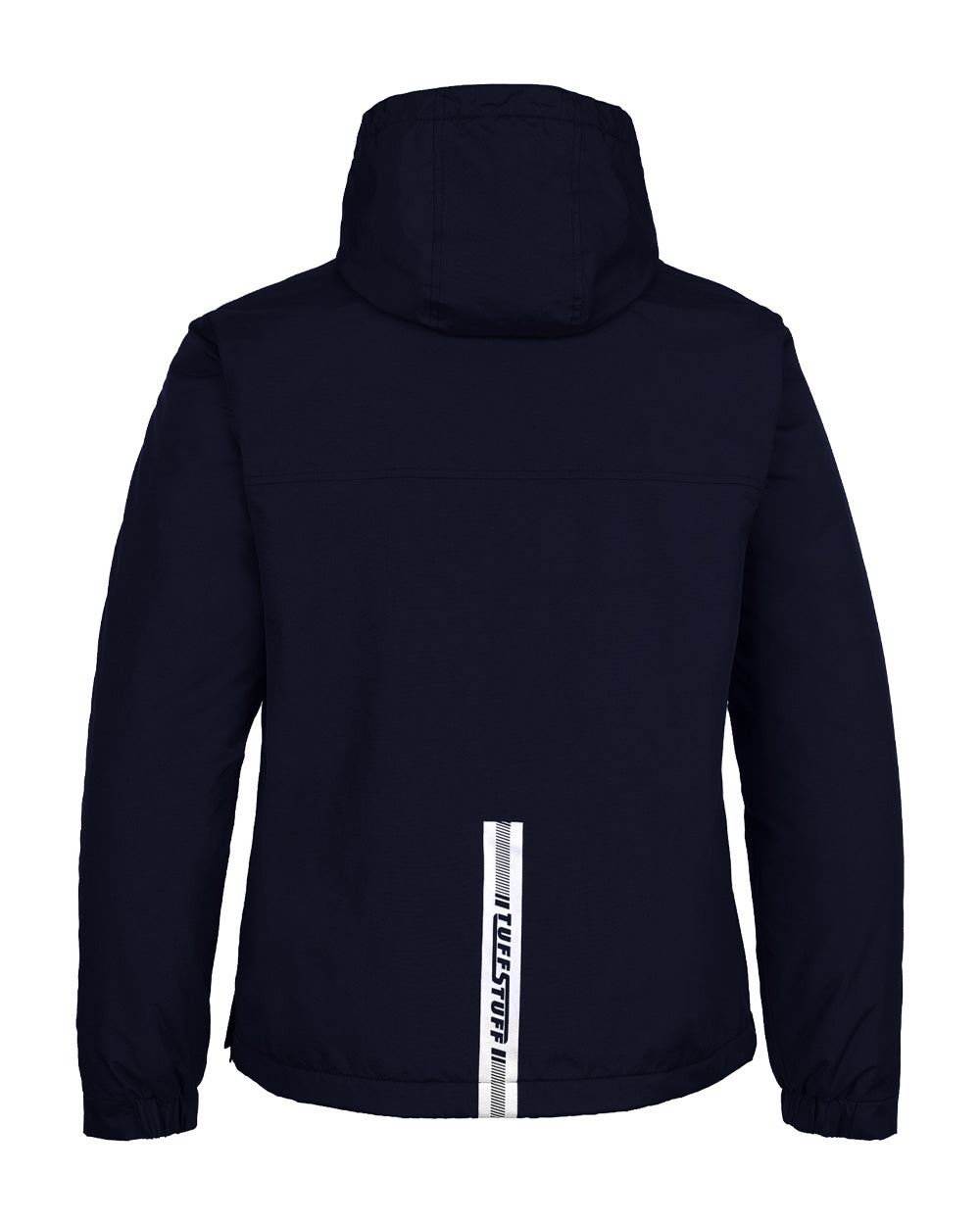 Navy coloured TuffStuff Sutherland Unlined Windbreaker on White background