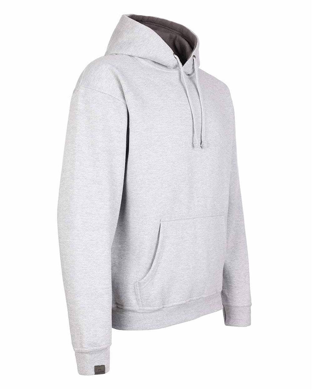 Grey Coloured TuffStuff Hendon Hoodie On A White Background