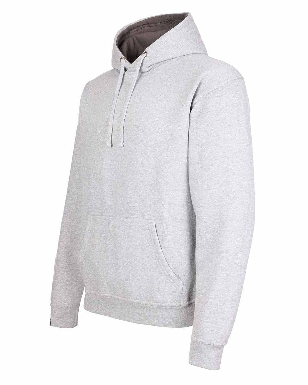 Grey Coloured TuffStuff Hendon Hoodie On A White Background