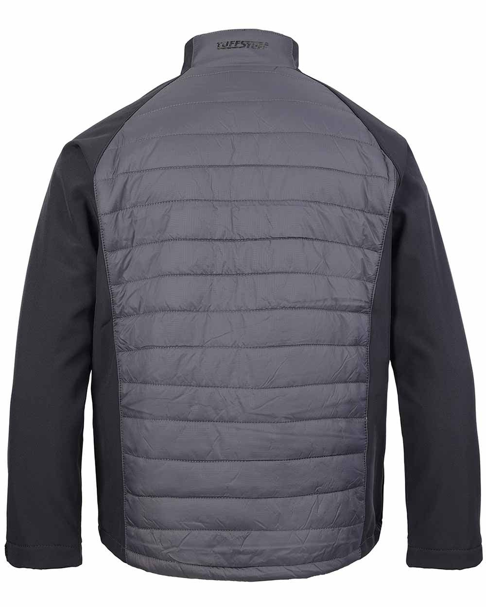 Grey Coloured TuffStuff Snape Jacket On A White Background