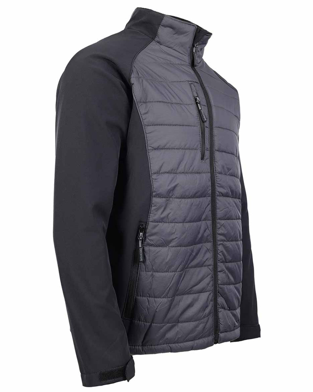 Grey Coloured TuffStuff Snape Jacket On A White Background