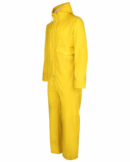 Yellow coloured Fort Fortex Flex Coverall on white background 