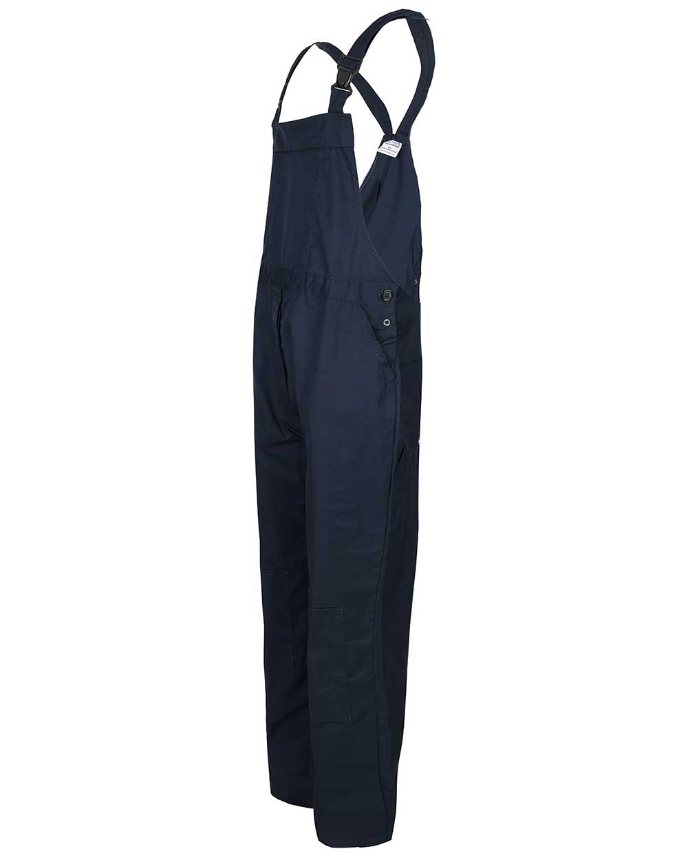 Navy coloured Fort Bib &amp; Brace Overall Polycotton on white background 