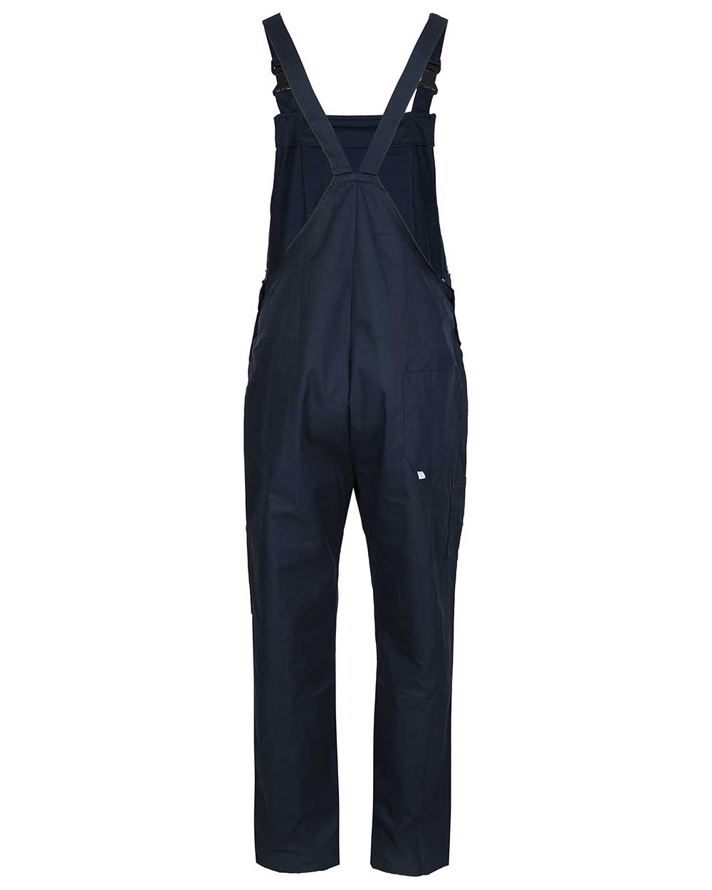Navy coloured Fort Bib &amp; Brace Overall Polycotton on white background 