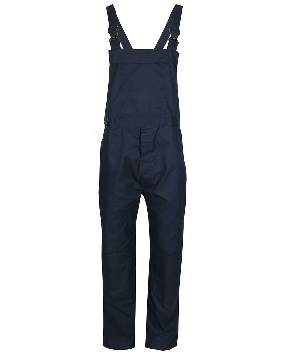 Navy coloured Fort Bib &amp; Brace Overall Polycotton on white background 
