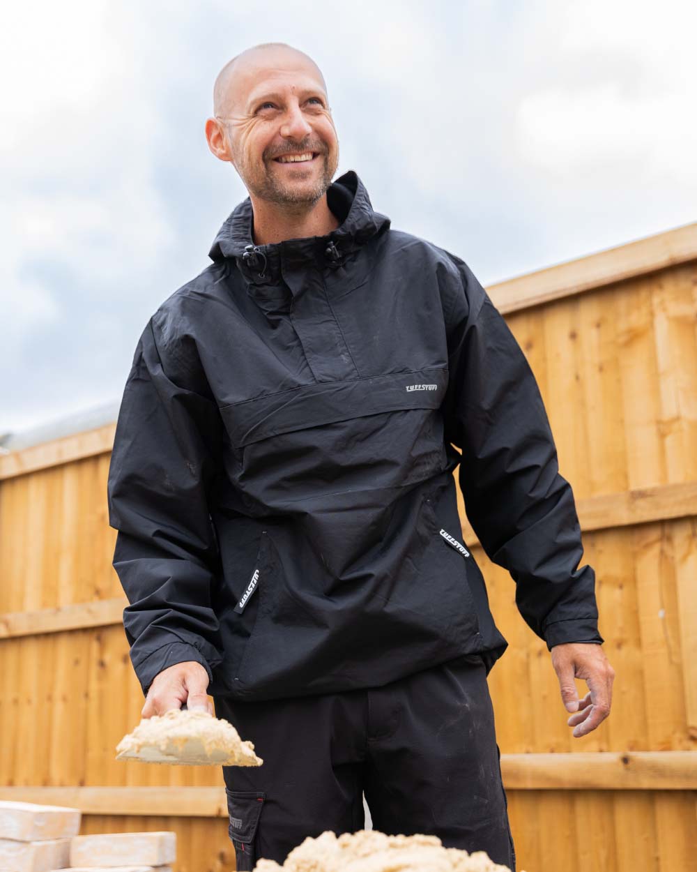 Black TuffStuff Sutherland Unlined Windbreaker
