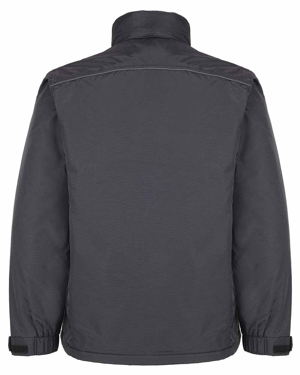 Black Coloured TuffStuff Newport Jacket On A White Background 