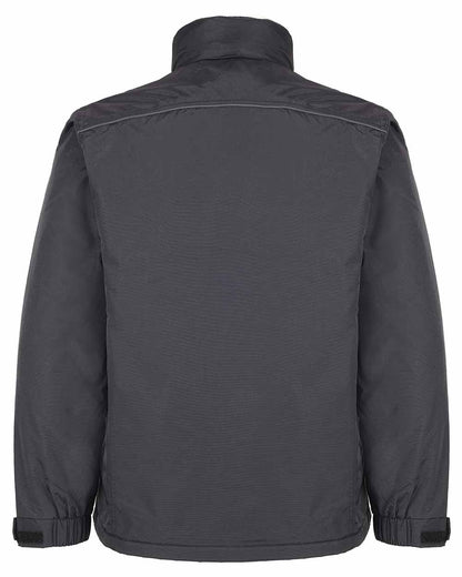 Black Coloured TuffStuff Newport Jacket On A White Background 